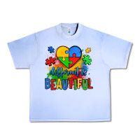 Grape Ice different is beautiful autism Urban Heavy Tee - OliviaCreatesArt