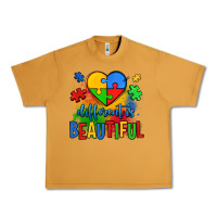 Peanut Butter different is beautiful autism Urban Heavy Tee - OliviaCreatesArt