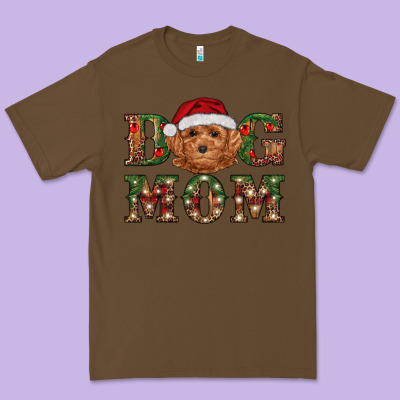 Christmas  Toy Poodle Dog Mom Premium Tee Designed By Ranaportraitstore