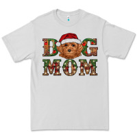 Dove Grey christmas  toy poodle dog mom Premium Tee - RanaPortraitStore
