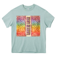 Arona Love is love Pride LGBTQ+ Heavy Core Tee - NancyCooperArtShop