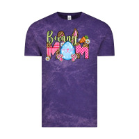 Cloud Purple Easter Day Bunny mom Vintage Tee - OliviaCreatesArt