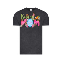 Vintage Black Easter Day Bunny mom Vintage Tee - OliviaCreatesArt
