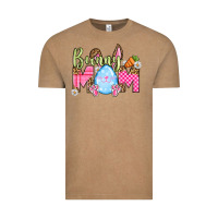 Vintage Coffee Easter Day Bunny mom Vintage Tee - OliviaCreatesArt