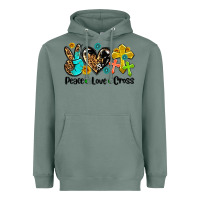 Sage peace love cross Heavyweight Hoodie - AdoDesignShop