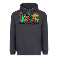 Smoke peace love cross Heavyweight Hoodie - AdoDesignShop