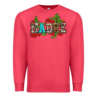 Cardinal madre with roses and cactus Premium Sweatshirt - AdoDesignShop