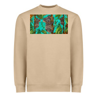 Mushroom koala license plate Heavyweight Sweatshirt - BarkalooDesign