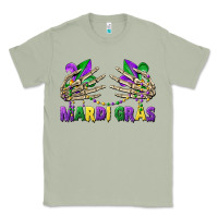 Matcha mardi gras skeleton hands Classic Tee - CowGirlArtShop