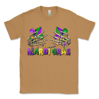Toasted Coconut mardi gras skeleton hands Classic Tee - CowGirlArtShop