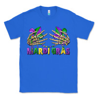 True Royal mardi gras skeleton hands Classic Tee - CowGirlArtShop