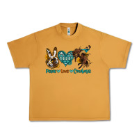 Peanut Butter peace love cowboys Urban Heavy Tee - OliviaCreatesArt