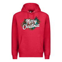 Cardinal Merry Christmas Premium Hoodie - CowhideDigitalArt