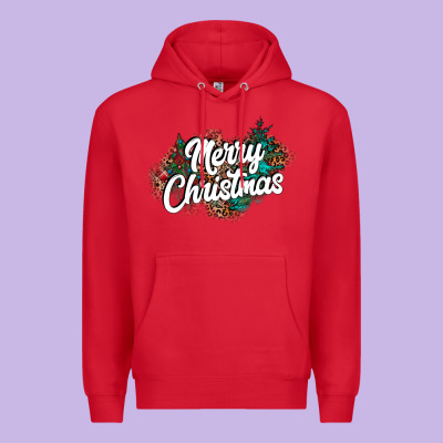 Merry Christmas Premium Hoodie Designed By Cowhidedigitalart