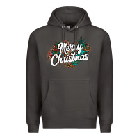 Smoke Merry Christmas Premium Hoodie - CowhideDigitalArt