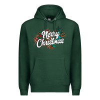 Sports Green Merry Christmas Premium Hoodie - CowhideDigitalArt