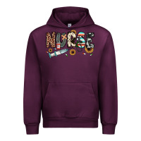 Mauve Wine nurse Urban Hoodie - JahusDesignShop