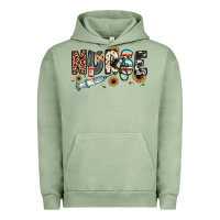 Pigment Oil Green nurse Urban Hoodie - JahusDesignShop