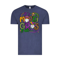 Vintage Denim it's mardi gras y'all gnomes Vintage Tee - OliviaCreatesArt
