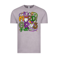 Vintage Zinc it's mardi gras y'all gnomes Vintage Tee - OliviaCreatesArt