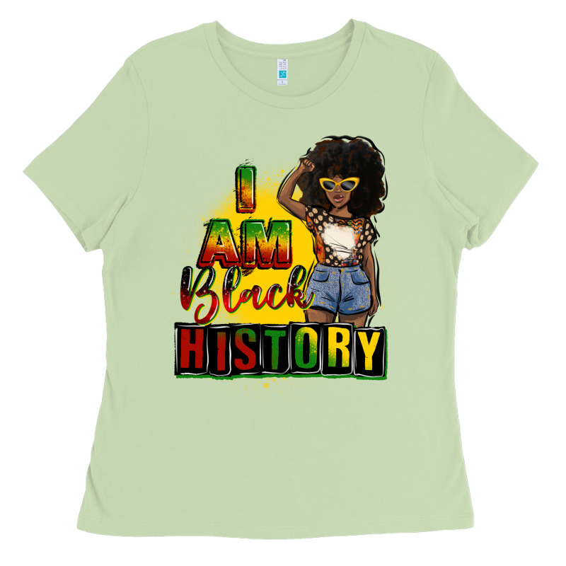 I Am Black History Juneteenth Ladies Tee by CowGirlArtShop | Teevron
