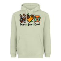 Matcha peace love camp ado Heavyweight Hoodie - AdoDesignShop