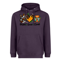 Plum peace love camp ado Heavyweight Hoodie - AdoDesignShop