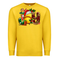 Lemon joy with softball Premium Sweatshirt - AdoDesignShop