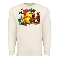 Sandshell joy with softball Premium Sweatshirt - AdoDesignShop