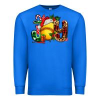 True Royal joy with softball Premium Sweatshirt - AdoDesignShop
