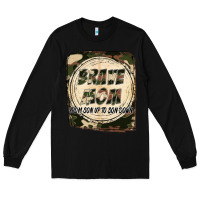 Black Brave mom from son up to son down Mother's Day Long Sleeve Tee - FaDigitalArtStudio
