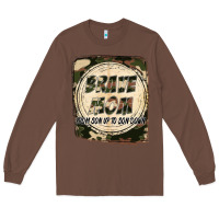 Chestnut Brave mom from son up to son down Mother's Day Long Sleeve Tee - FaDigitalArtStudio