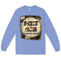Brave Mom From Son Up To Son Down Mother's Day Long Sleeve Tee | Teevron