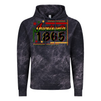 Cloud Black Juneteenth 1865 Vintage Hoodie - FaDigitalArtStudio
