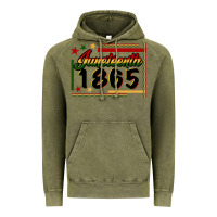 Vintage Olive Juneteenth 1865 Vintage Hoodie - FaDigitalArtStudio