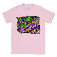 Bubblegum Pink mardi saurus rex Classic Tee - CowGirlArtShop