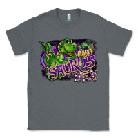 Charcoal Heather mardi saurus rex Classic Tee - CowGirlArtShop