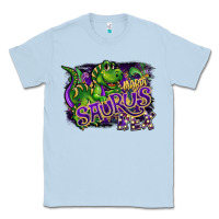 Dusty Blue mardi saurus rex Classic Tee - CowGirlArtShop