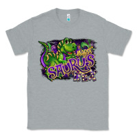 Heather Grey mardi saurus rex Classic Tee - CowGirlArtShop