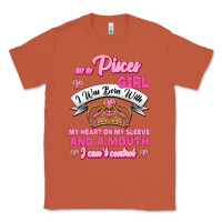 Copper As A Pisces Girl I Was Born With My Heart On My Sleeve And A Mouth Classic Tee - Jasminsmagicworld