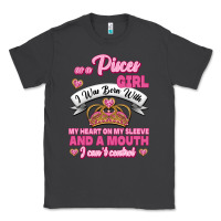 Smoke As A Pisces Girl I Was Born With My Heart On My Sleeve And A Mouth Classic Tee - Jasminsmagicworld