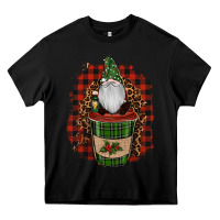 Black gnomes with coffee christmas Heavy Core Tee - RanaPortraitStore