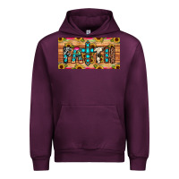 Mauve Wine faith license plate Urban Hoodie - JahusDesignShop