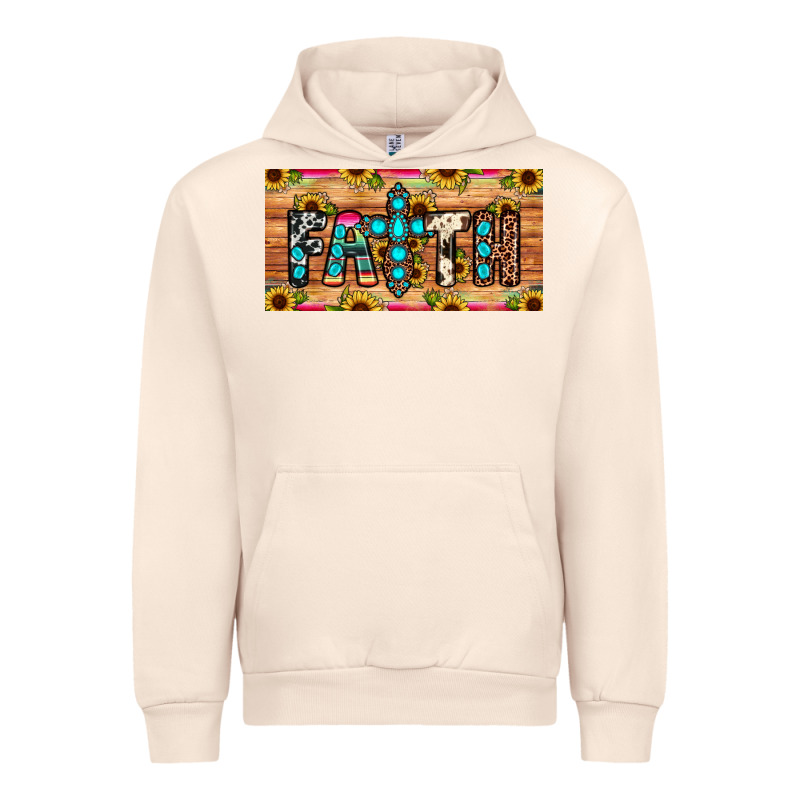 Faith License Plate Urban Hoodie by JahusDesignShop | Teevron