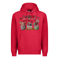 Cardinal Merry Christmas Premium Hoodie - CowhideDigitalArt