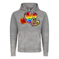 Cloud Rock Pride hearts Vintage Hoodie - FaDigitalArtStudio