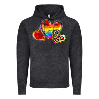 Pride Hearts Vintage Hoodie | Teevron