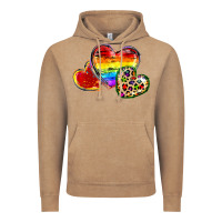 Vintage Coffee Pride hearts Vintage Hoodie - FaDigitalArtStudio