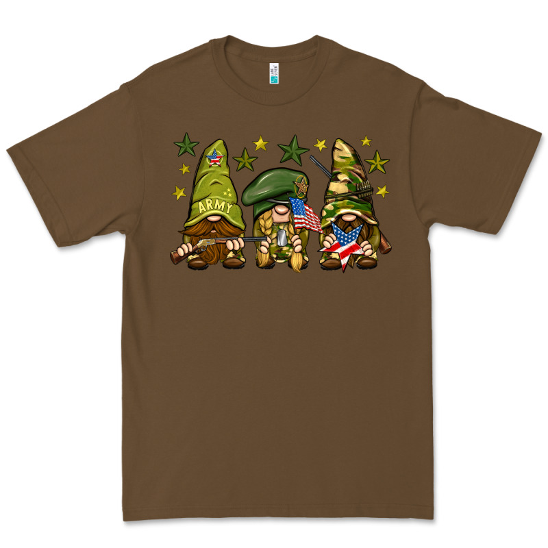Army Gnomes 4th Of July Premium Tee by HowdyJamesFarm | Teevron