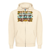 Let Me Tell You About Jesus Zipper Hoodie | Teevron